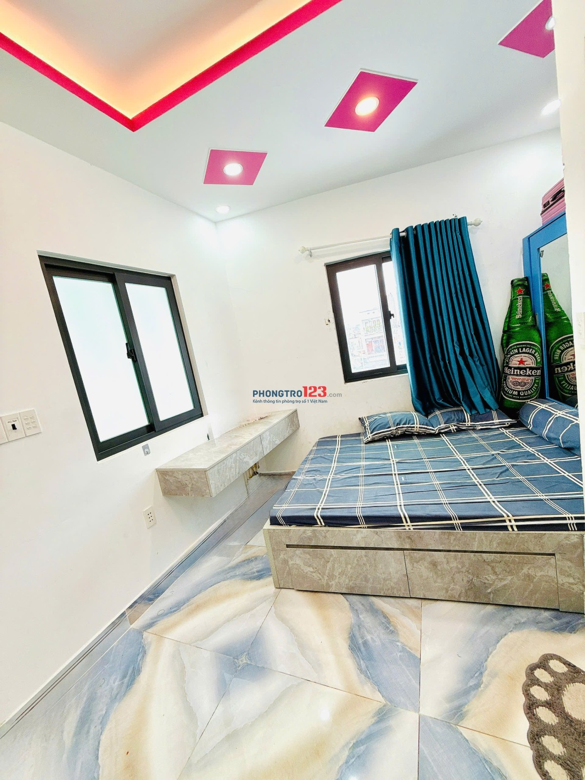 Cho thuê phòng Cao Cấp Có THang Máy, Mới Đẹp, Full nội thất Âu Dương Lân P3Q8