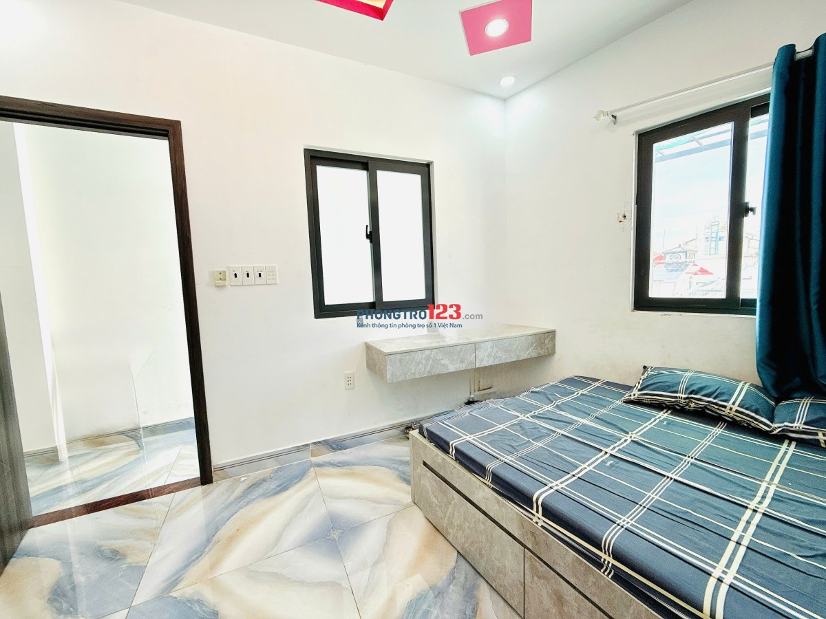 Cho thuê phòng Cao Cấp Có THang Máy, Mới Đẹp, Full nội thất Âu Dương Lân P3Q8