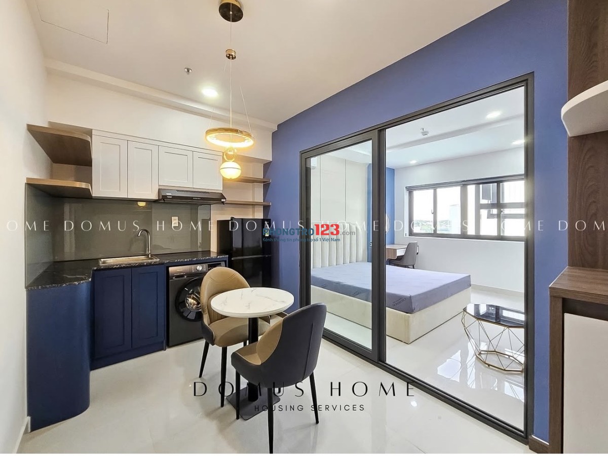  Căn Hộ 1Pn tách bếp Full Nt Cao Cấp ngay Etown - cầu vượt Hoàng Hoa Thám