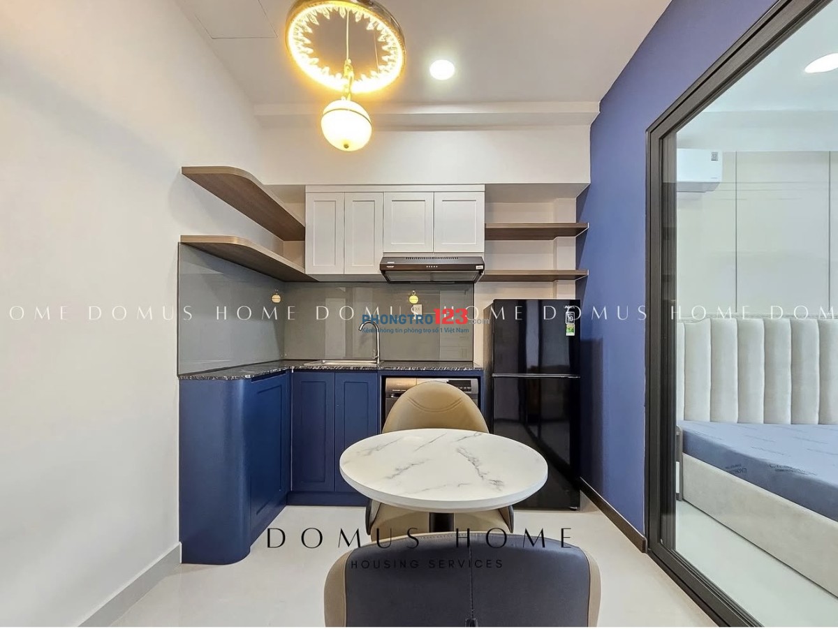  Căn Hộ 1Pn tách bếp Full Nt Cao Cấp ngay Etown - cầu vượt Hoàng Hoa Thám