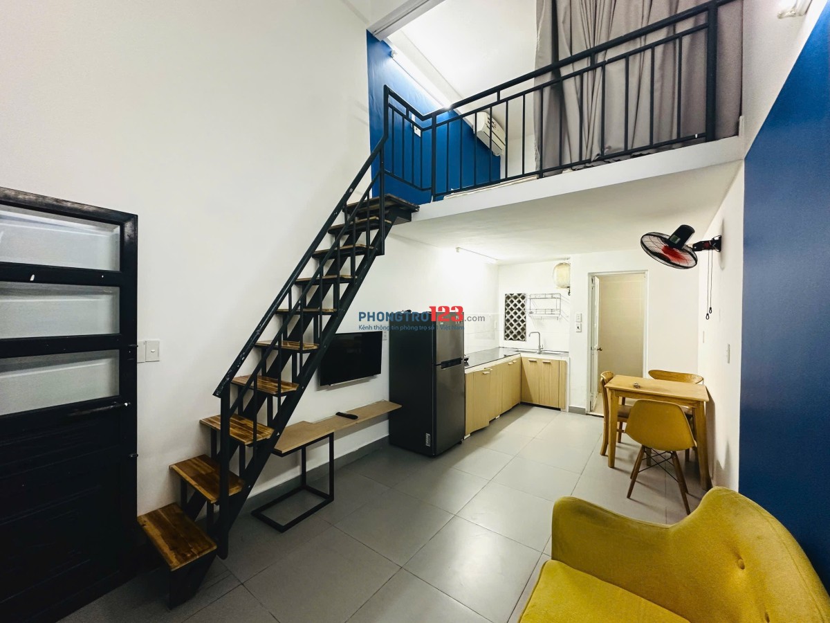 Phòng trọ CAO CẤP, 1 trệt 1 lầu cực rộng, Full nội thất máy giặt riêng, Ở được 3-4 người