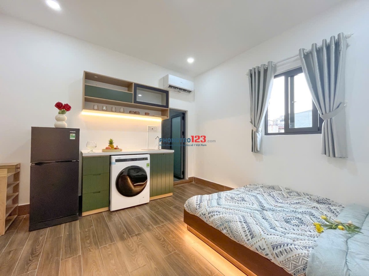CHO THUÊ CĂN HỘ STUDIO FULL NỘI THẤT GẦN NGÃ TƯ BẢY HIỀN - TÂN BÌNH
