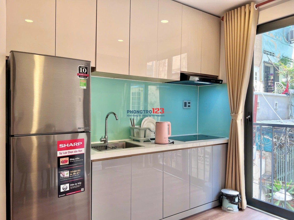  Căn Hộ 1PN Full Nội Thất Tân Bình – Ban Công Đẹp, Gần TSN | Vị Trí Vàng, Giá Tốt