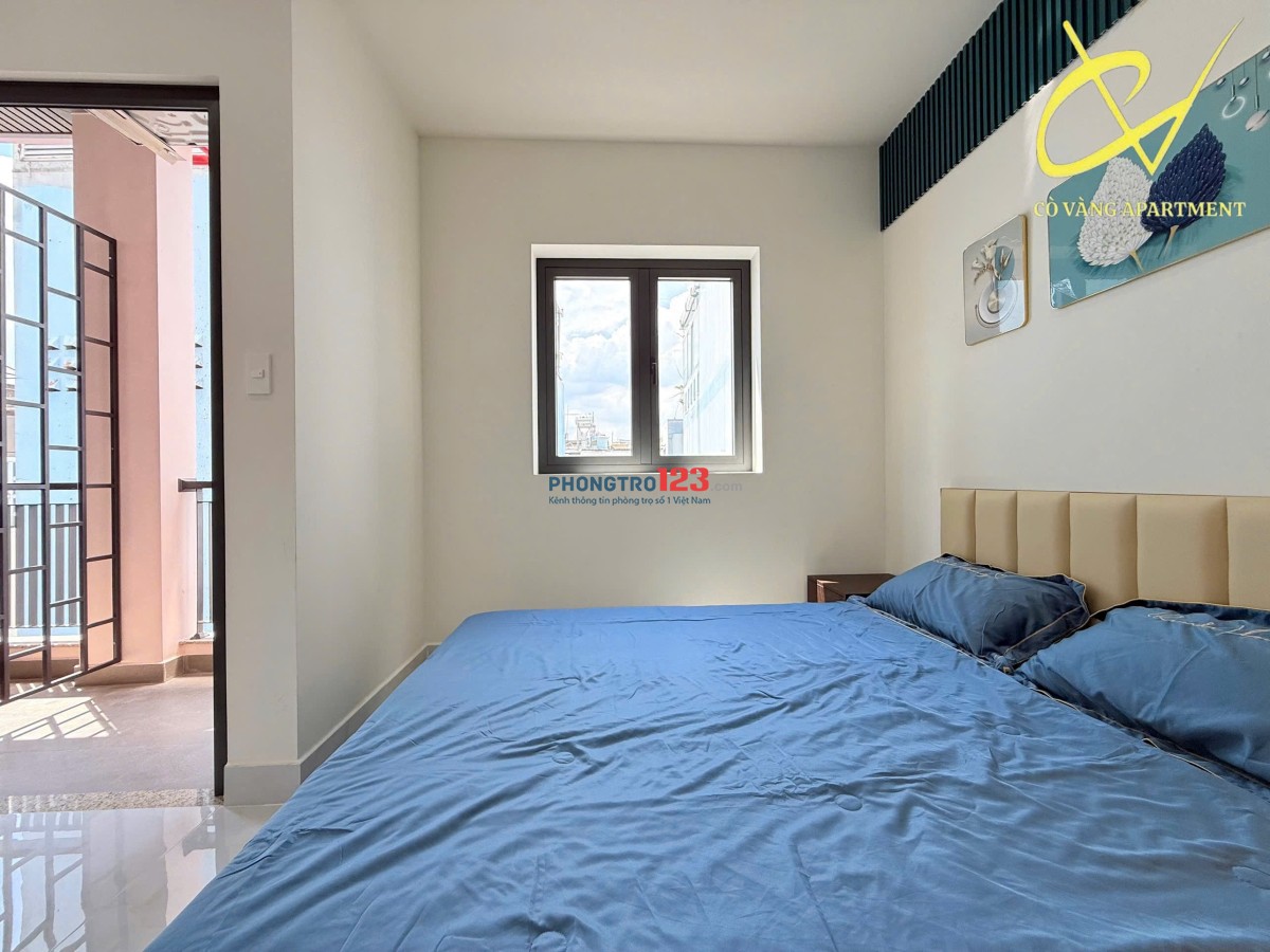 TRỐNG CĂN HỘ FULL NỘI THẤT BÌNH THẠNH - BAN CÔNG SIÊU THOÁNG - FULL NỘI THẤT