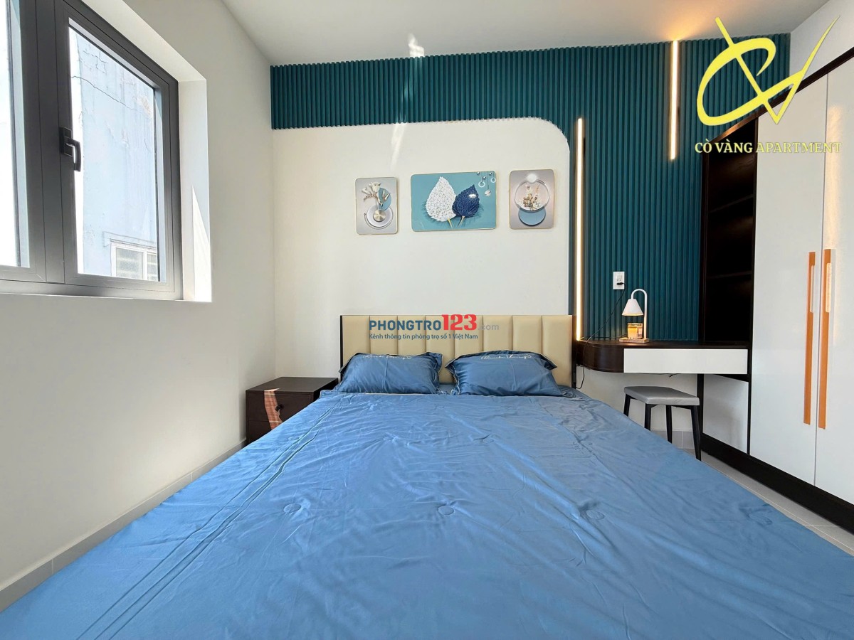 TRỐNG CĂN HỘ FULL NỘI THẤT BÌNH THẠNH - BAN CÔNG SIÊU THOÁNG - FULL NỘI THẤT