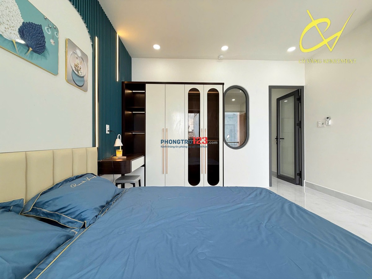 TRỐNG CĂN HỘ FULL NỘI THẤT BÌNH THẠNH - BAN CÔNG SIÊU THOÁNG - FULL NỘI THẤT