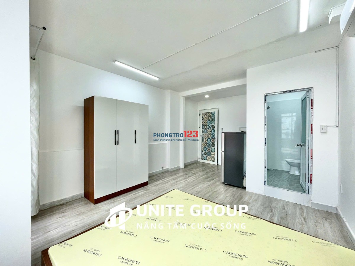 CHO THUÊ PHÒNG BAN CÔNG RỘNG 38M2_FULL NỘI THẤT GẦN NGÃ TƯ PHÚ NHUẬN, PHAN ĐĂNG LƯU GIÁP Q1, SÂNBAY