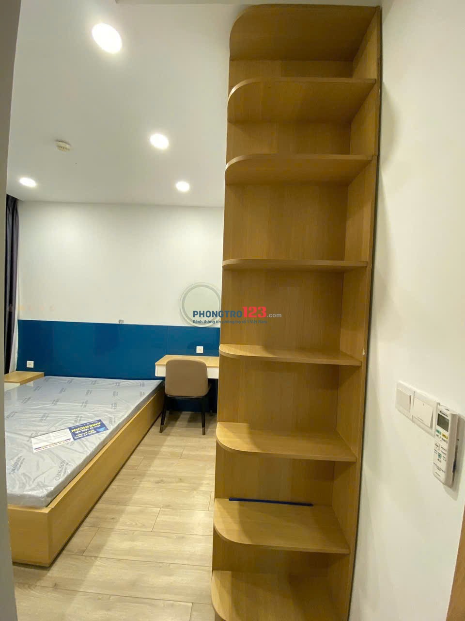 Chung cư Carillon 1, Trần Văn Danh, TB: 50m2, 1p ngủ, đủ nội thát, 10,8tr