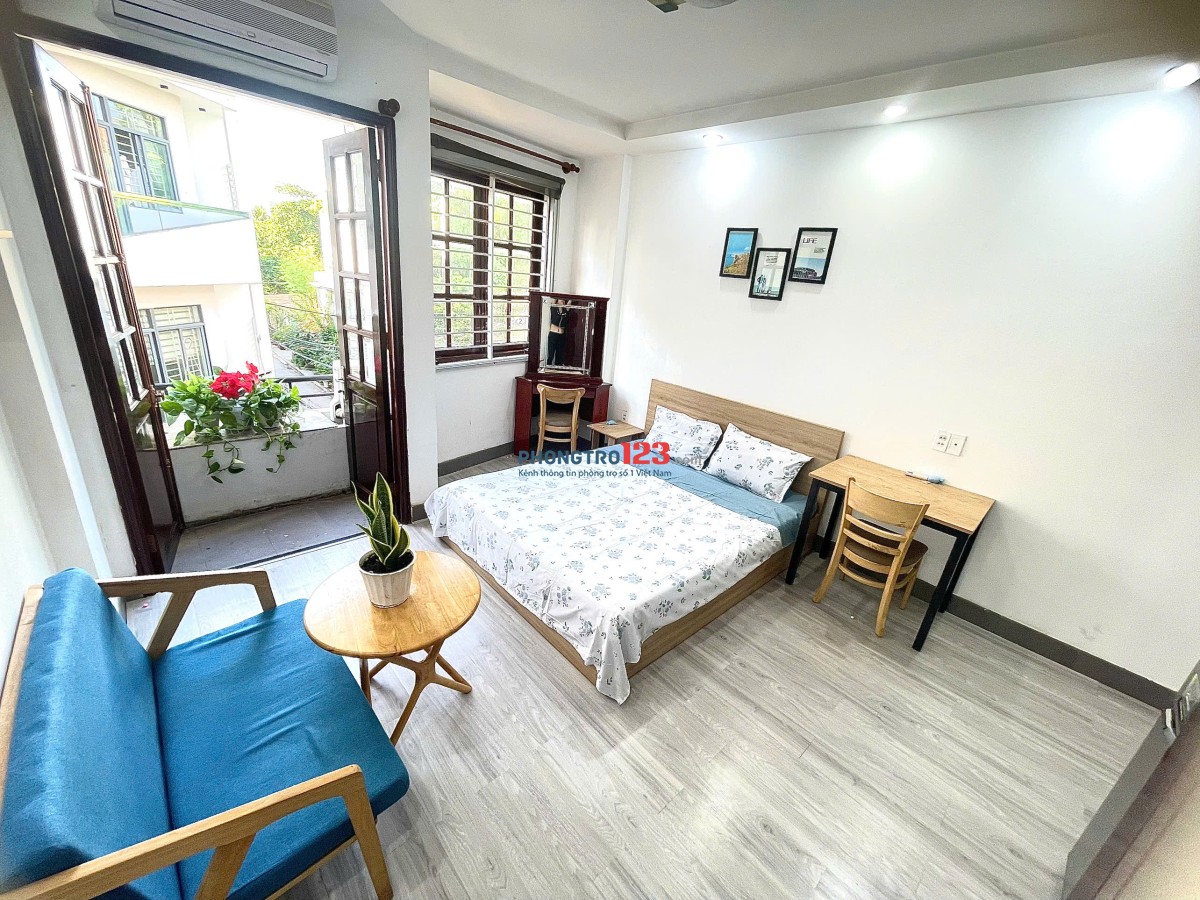 TRỌ BÌNH THẠNH GẦN NGÃ TƯ HÀNG XANH BAN CÔNG THOÁNG SÁNG MÁY GIẶT RIÊNG - BẠCH ĐẰNG BÌNH THẠNH