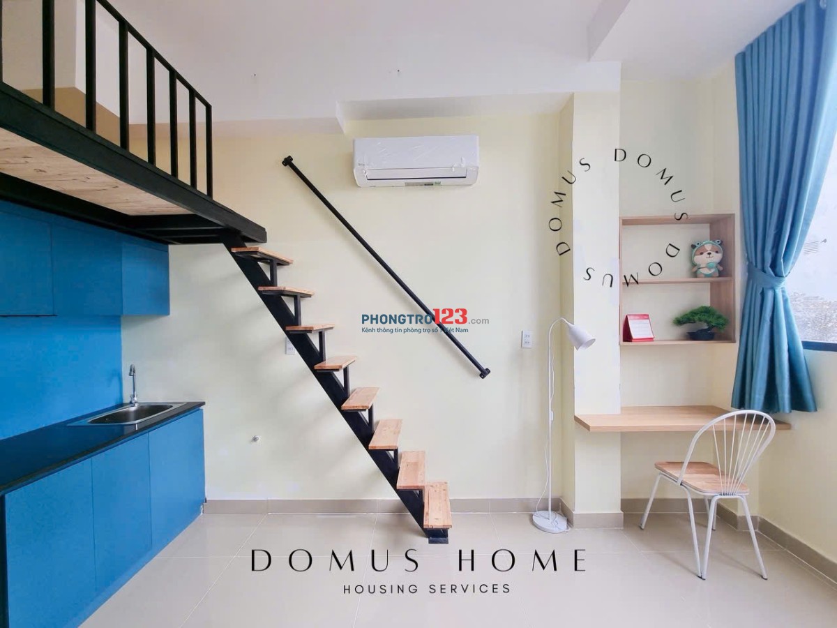 CHO THUÊ CHDV GÁC CAO 2M SÁT TDTU-RMIT-LOTTE, DỄ DI CHUYỂN SANG Q4-Q1-Q8 PHÒNG MỚI FNT CAO CẤP