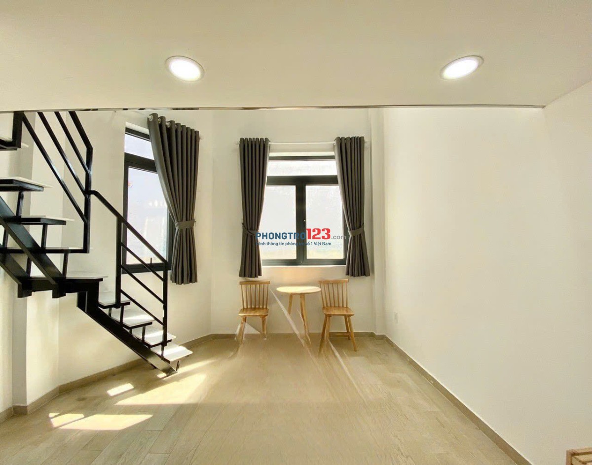 CHO THUÊ CHDV GÁC CAO 2M SÁT TDTU-RMIT-LOTTE, DỄ DI CHUYỂN SANG Q4-Q1-Q8 PHÒNG MỚI FNT CAO CẤP