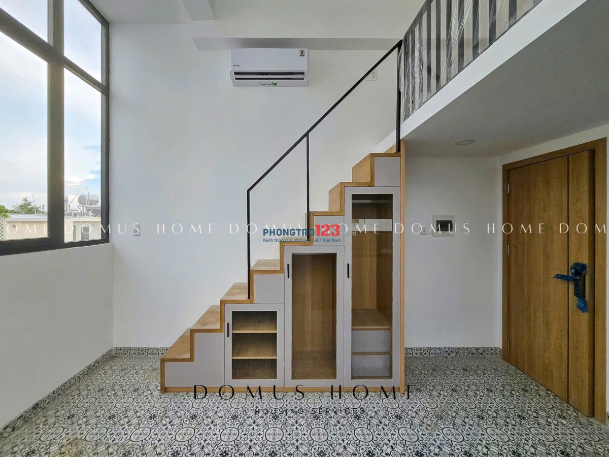 CHO THUÊ CHDV GÁC CAO 2M SÁT TDTU-RMIT-LOTTE, DỄ DI CHUYỂN SANG Q4-Q1-Q8 PHÒNG MỚI FNT CAO CẤP