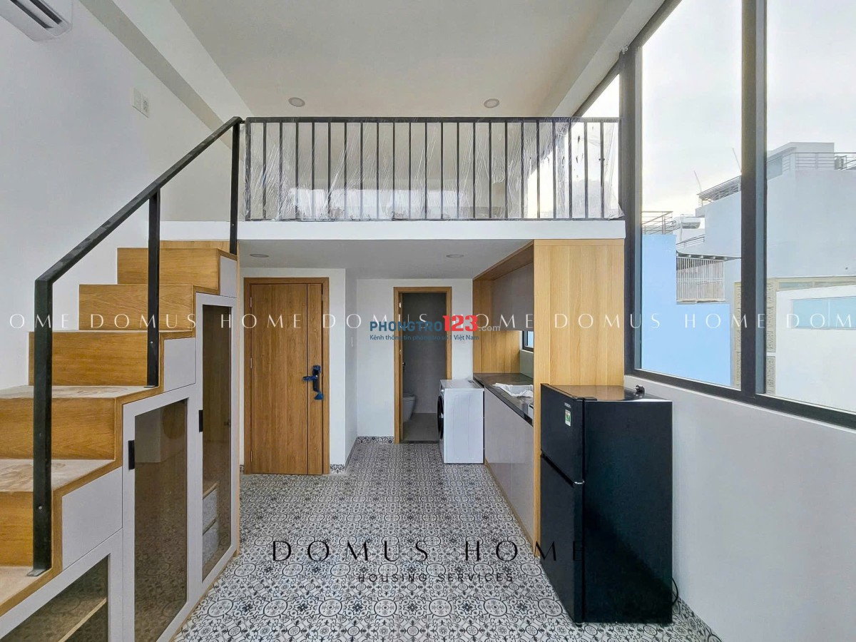 CHO THUÊ CHDV GÁC CAO 2M SÁT TDTU-RMIT-LOTTE, DỄ DI CHUYỂN SANG Q4-Q1-Q8 PHÒNG MỚI FNT CAO CẤP