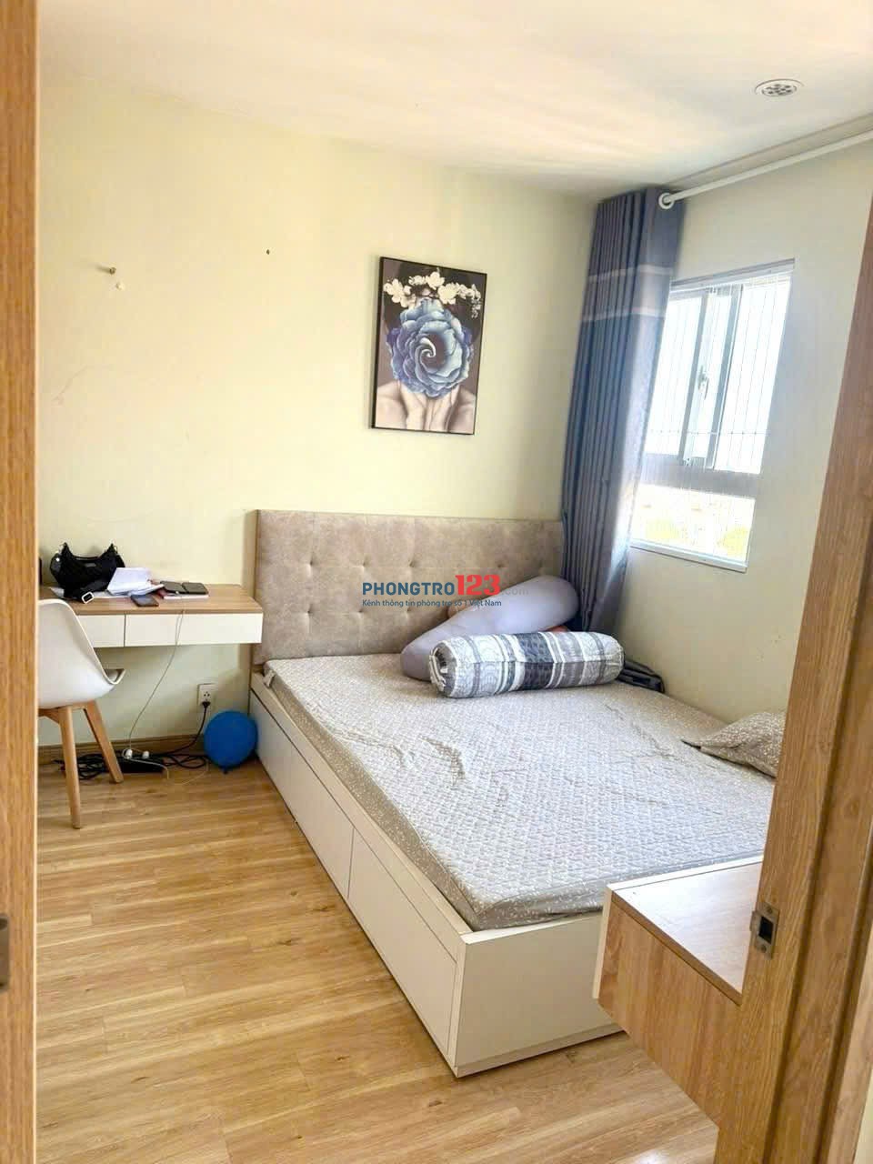 Chung cư Topaz Home, Phan Văn Hớn, Q12: 2p ngủ rộng, NTCB, giá 7tr