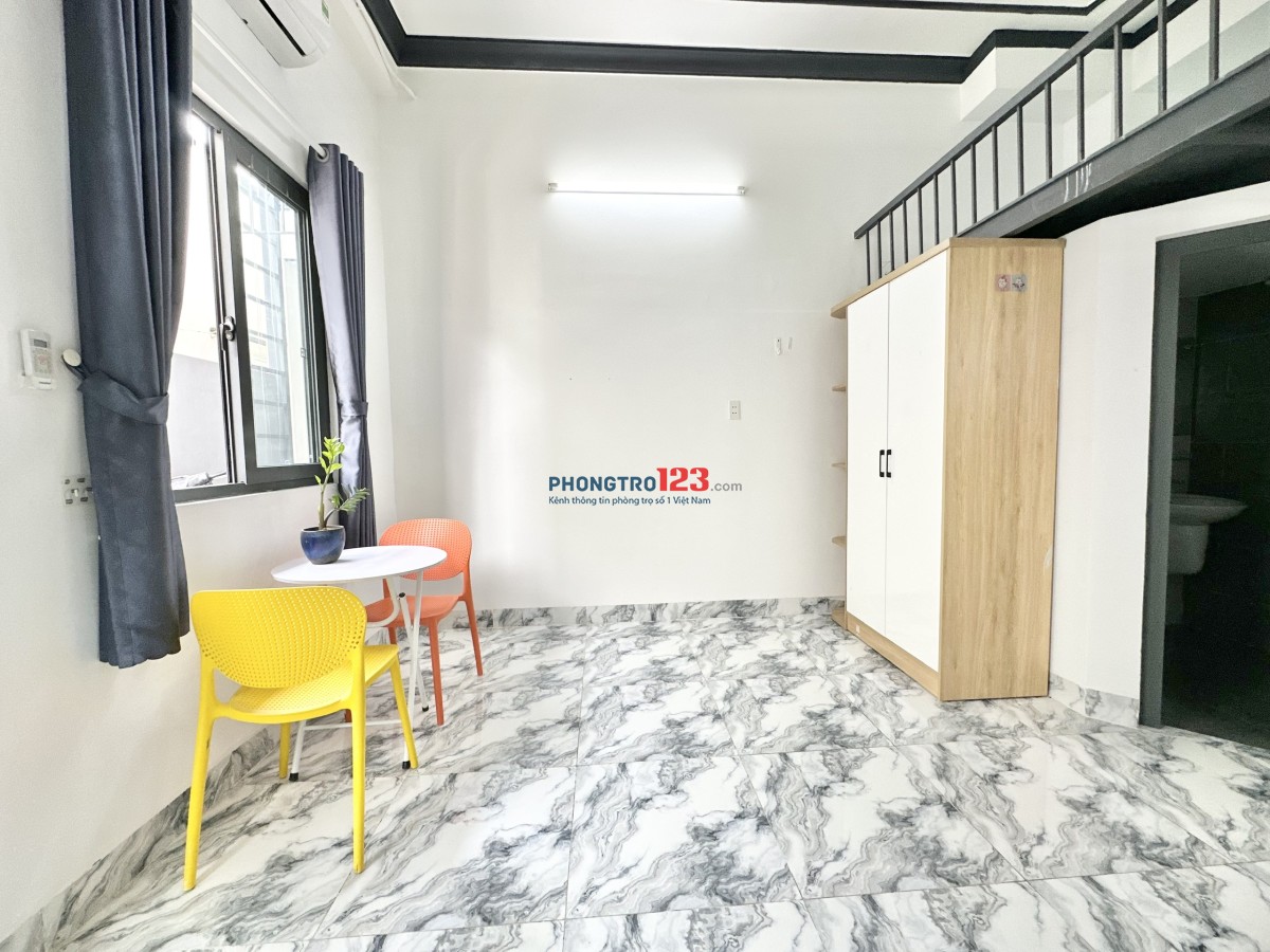 Cho thuê phòng gác rộng full nội thất/an ninh tốt - Nguyễn Duy Trinh, Quận 2