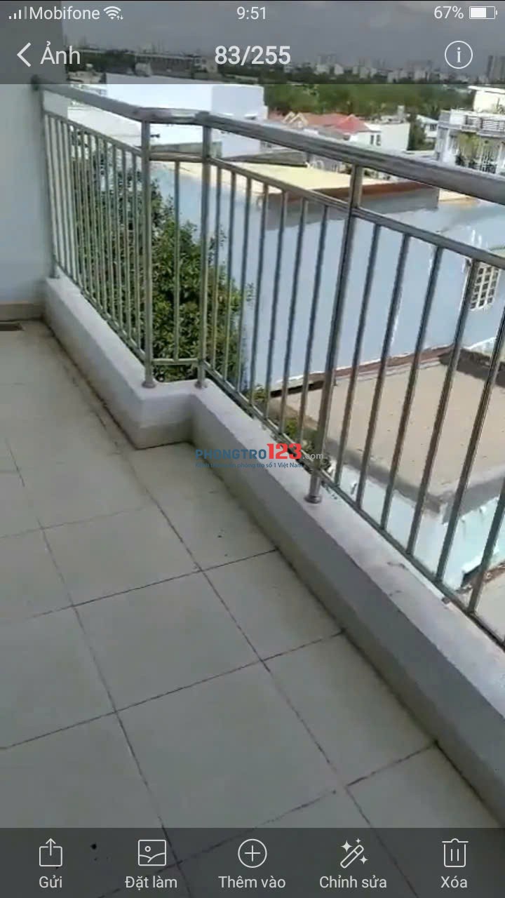 Cho thuê phòng trọ có ban công tại Nguyễn Duy Trinh, Bình Trưng Tây, Q2, 3.2 triệu