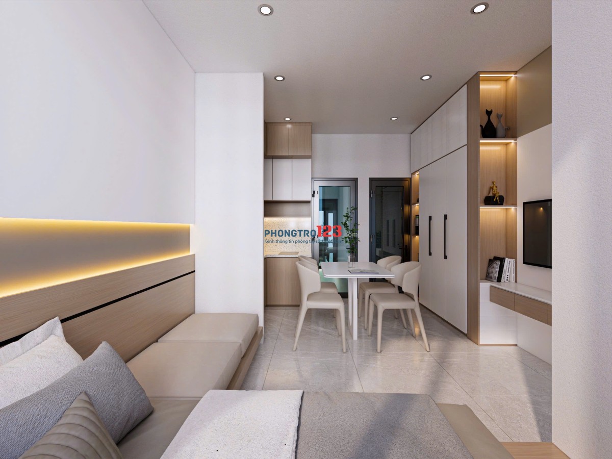 Cho thuê CHDV Q7 FNT cao cấp bancon to gần LOTTE-ĐH RMIT-TDT dễ di chuyển sang các quận trung tâm