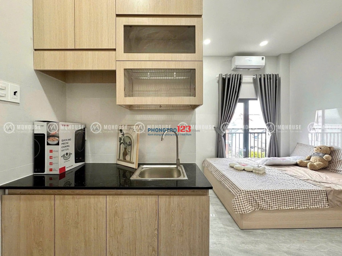 CHO THUÊ CĂN STUDIO BAN CÔNG – CỬA SỔ THOÁNG | FULL NỘI THẤT | TÂN BÌNH