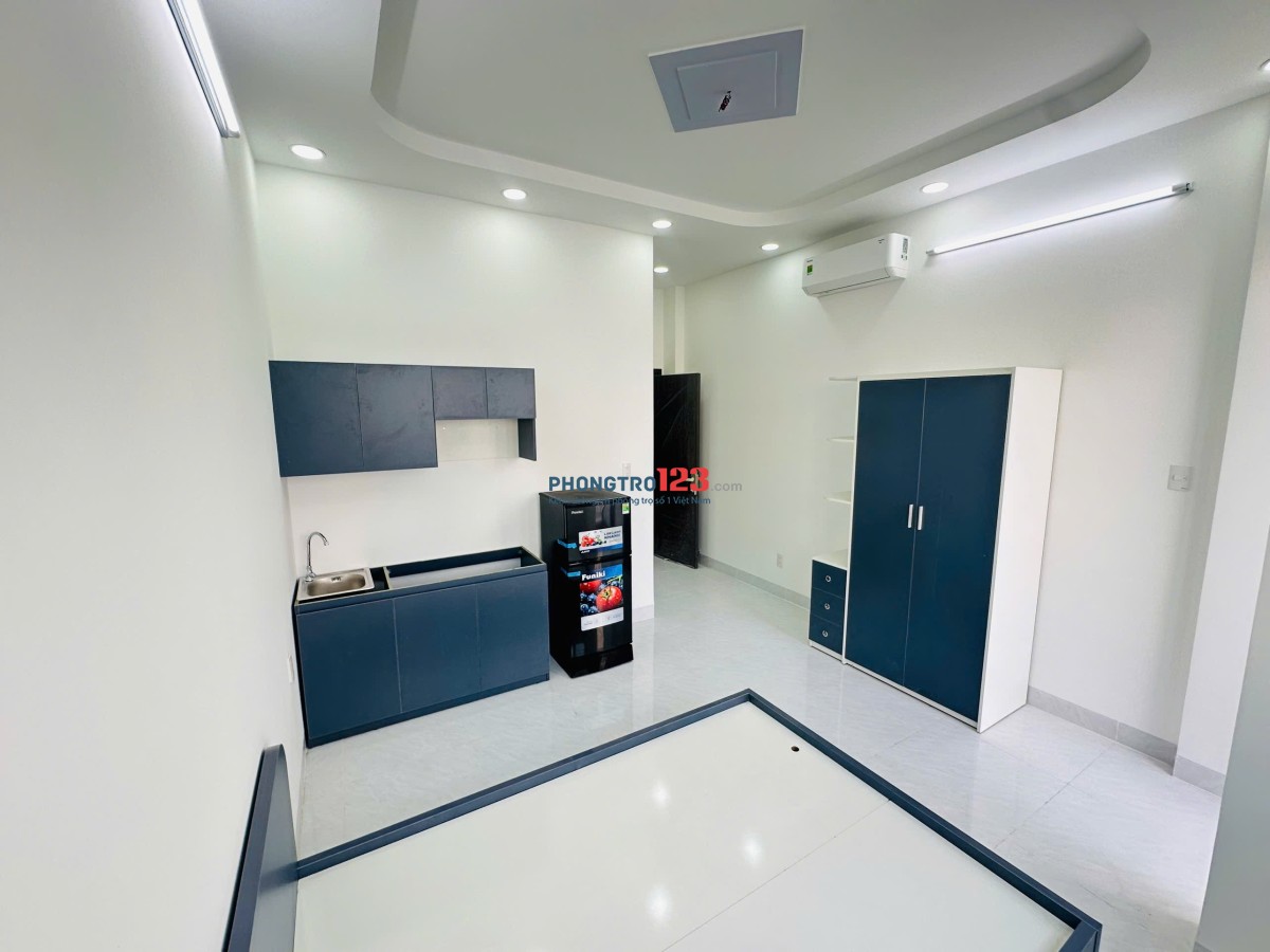 Cho Thuê Studio Ban Công Full Nội Thất Y Hình Quận 12. Giá 4Tr5