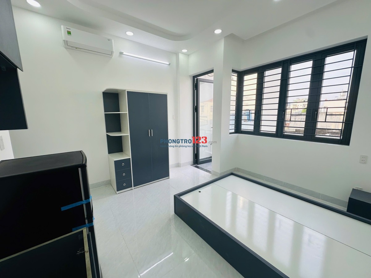 Cho Thuê Studio Ban Công Full Nội Thất Y Hình Quận 12. Giá 4Tr5