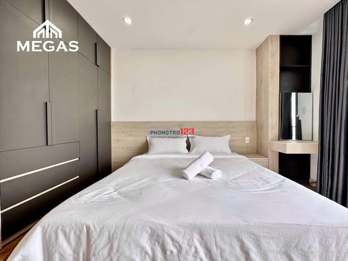 PHÒNG TRỌ MỚI GẦN CẦU VƯỢT HOÀNG HOA THÁM, SẴN MÁY LẠNH, KỆ BẾP