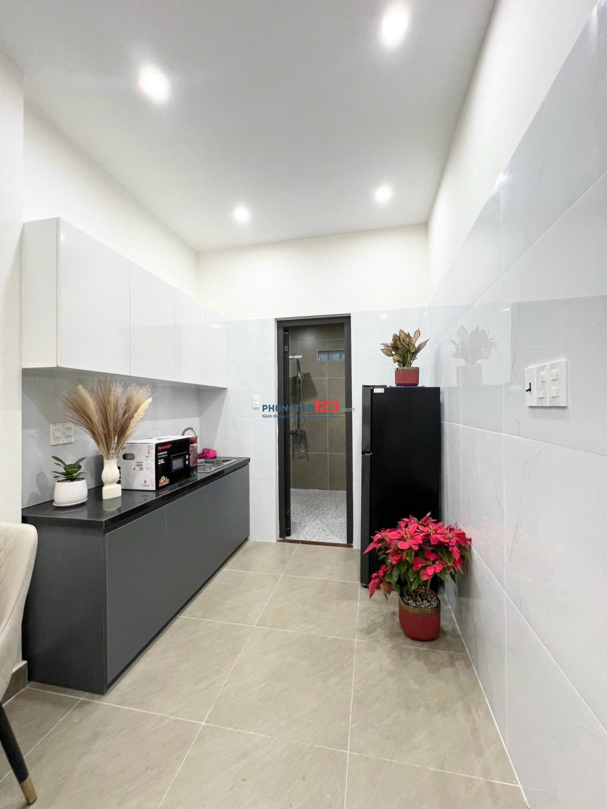 CHO THUÊ CĂN HỘ MỚI 1PN- BÙI ĐÌNHTUÝ, BÌNH THẠNH - NỘI THẤT MỚI