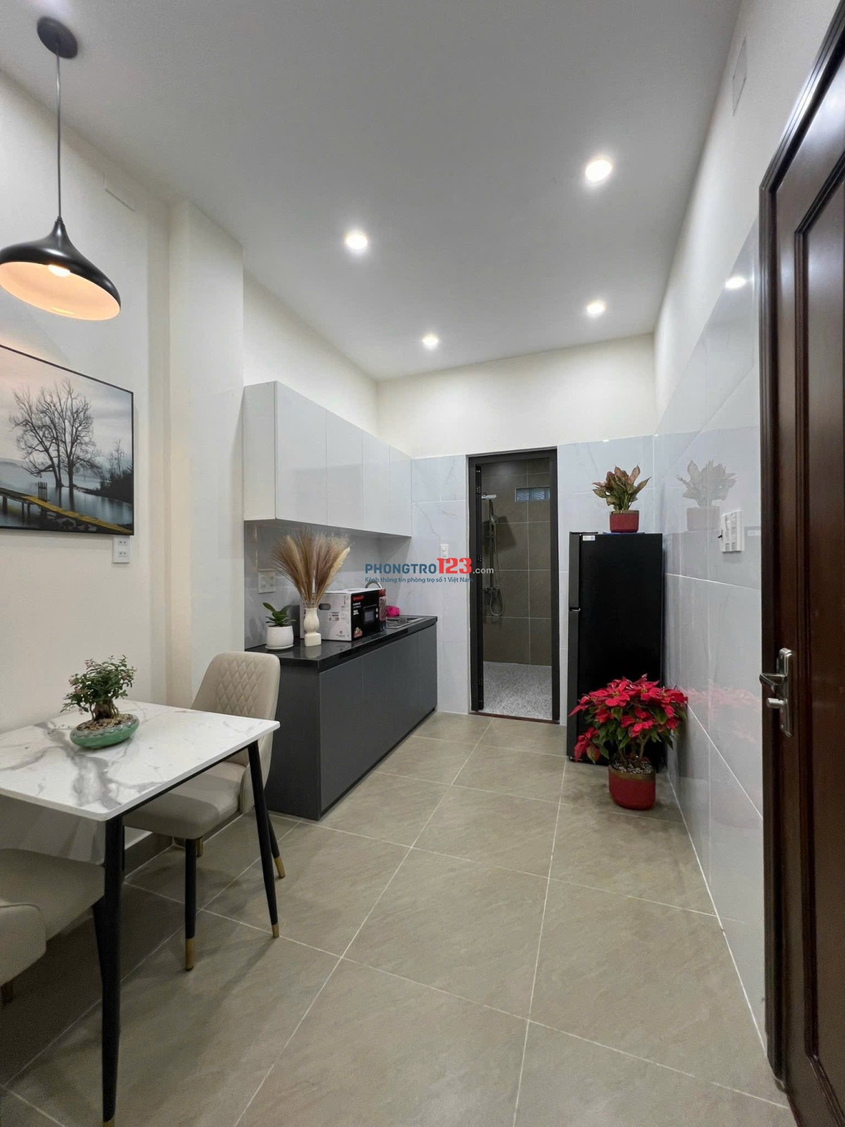 CHO THUÊ CĂN HỘ MỚI 1PN- BÙI ĐÌNHTUÝ, BÌNH THẠNH - NỘI THẤT MỚI