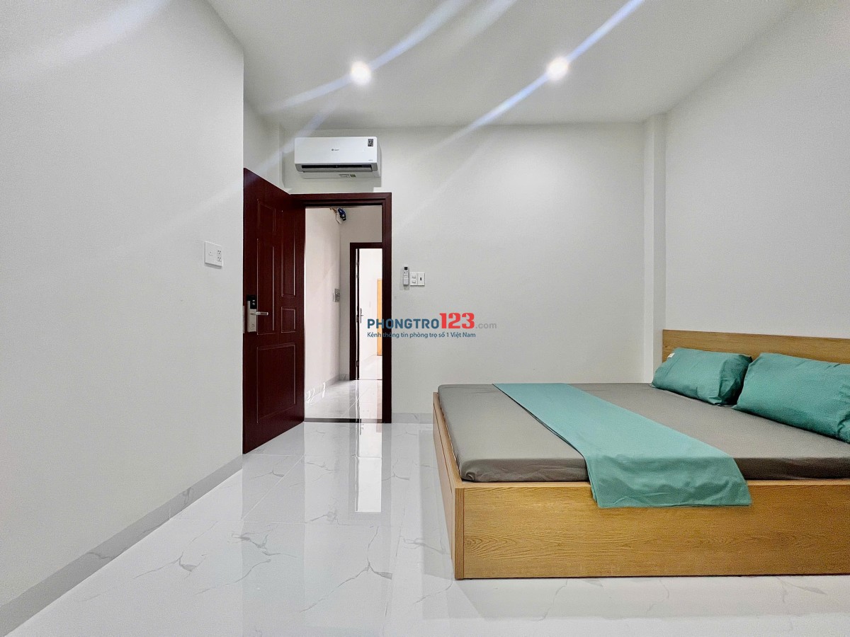 PHÒNG NEW 100% THOÁNG MÁT 25M2 5’ ĐI GO TRƯỜNG CHINH