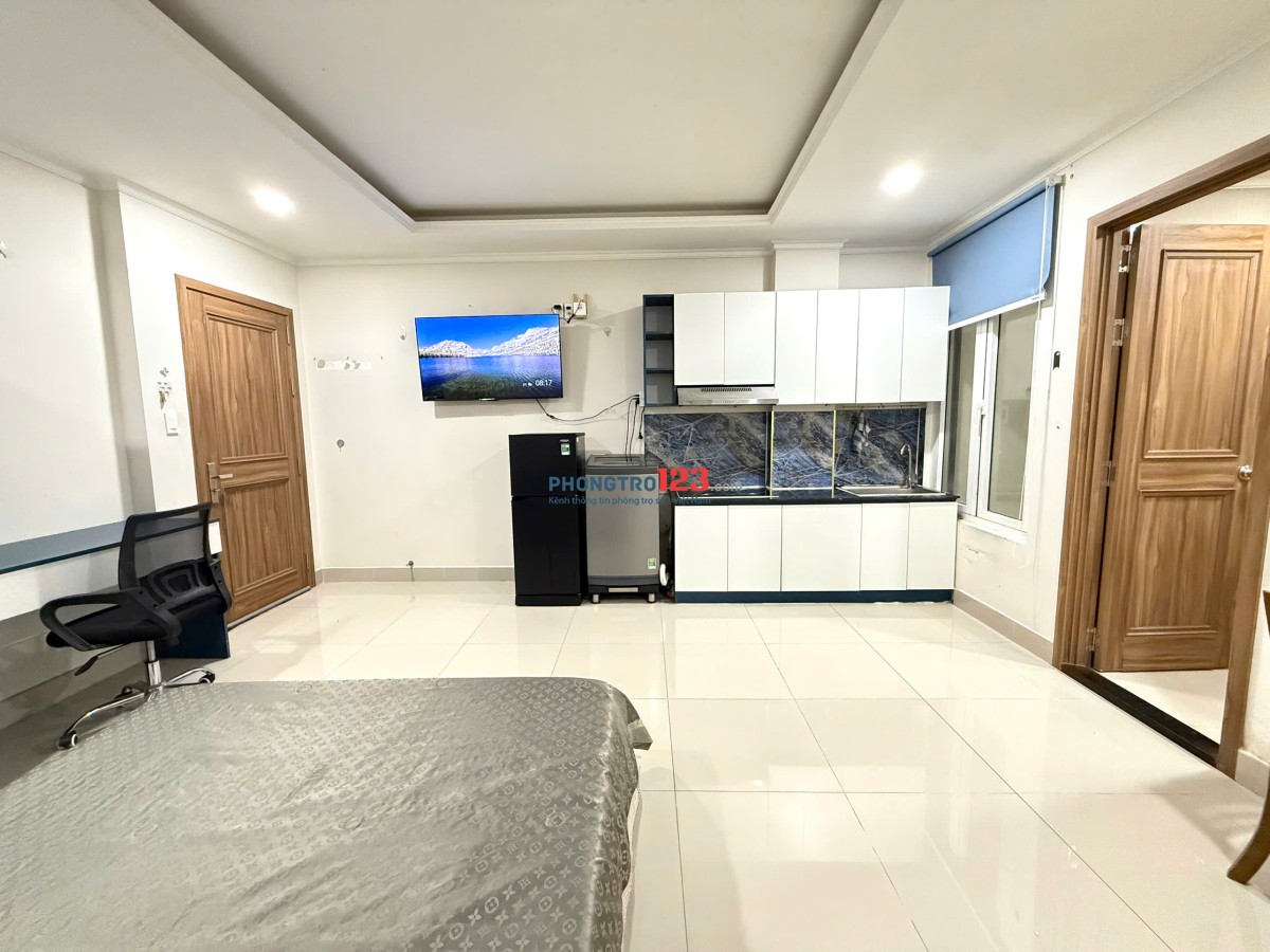 TRỌ BÌNH THẠNH GẦN NGÃ TƯ HÀNG XANH FULL NỘI THẤT CỬA SỔ THOÁNG SÁNG ĐINH BỘ LĨNH BÌNH THẠNH