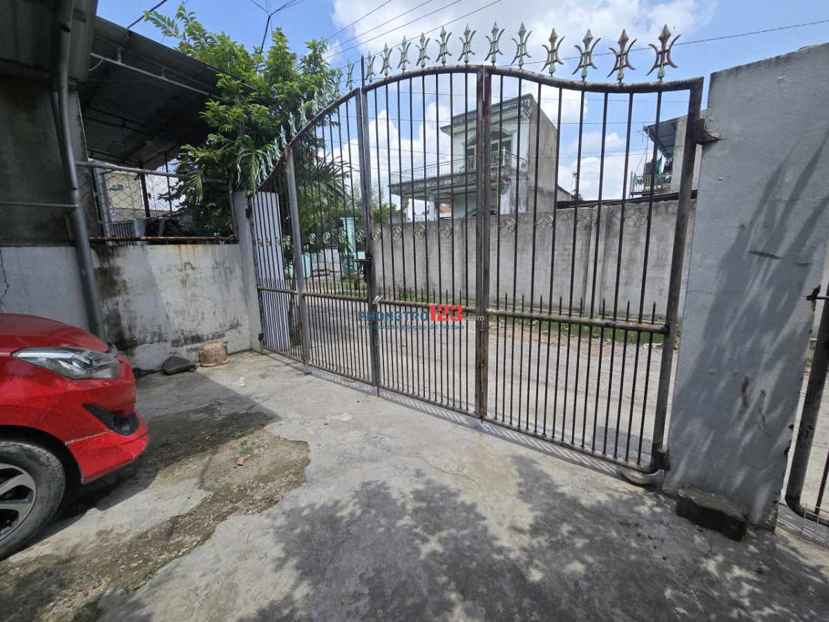 Cần cho thuê nhà cấp 4 có sân đậu xe hơi và sân vườn rộng rãi