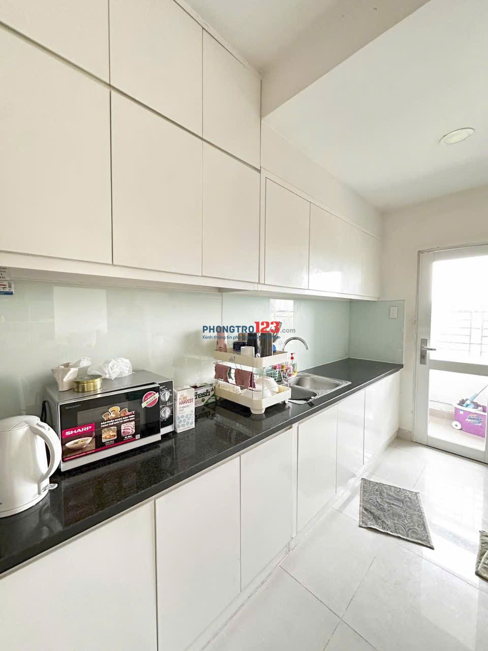 Chung cư Cộng Hoà Plaza, Cộng Hoà, TB: 50m2, 1p ngủ, full NT, 11tr/th