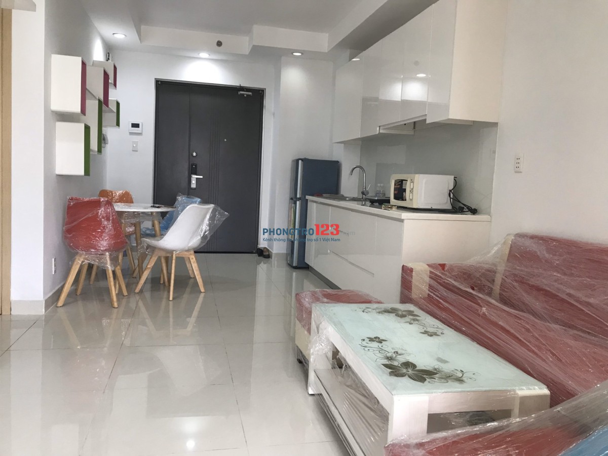 Căn hộ 8x Plus Trường Chinh,Q12 chỉ 7,5tr có 2p ngủ, có Nội thất.