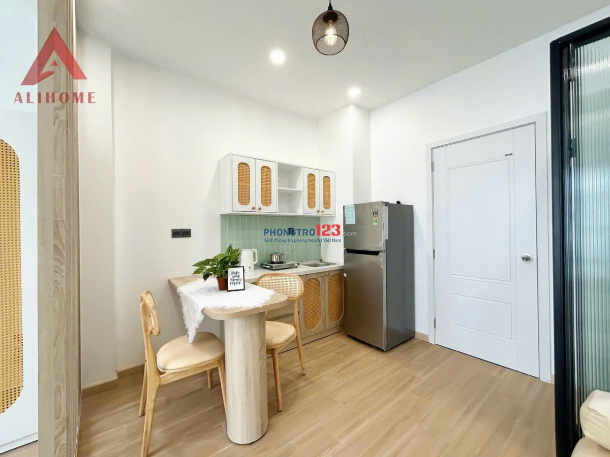 Trống Sẵn 1 phòng siu xinh Full Nt mới 100% ngày cầu vượt Cộng Hoà - vòng xoay Lăng Cha Cả