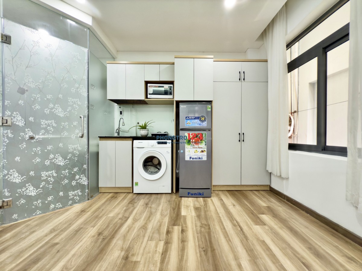 CHO THUÊ CĂN HỘ STUDIO FULL NỘI THẤT - CỬA SỔ TRỜI - NGAY NGÃ TƯ BẢY HIỀN - QUẬN TÂN BÌNH