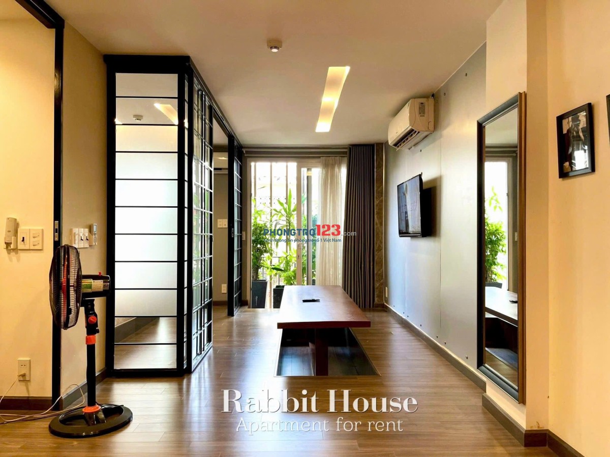 Căn hộ 1pn ban công máy giặt riêng full nội thất gần ngã tư Bảy Hiên, Bệnh viện Thống Nhất Tân Bình