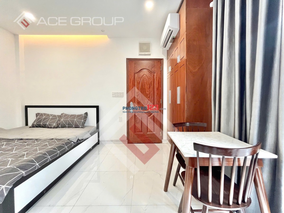 Căn hộ 1pn ban công full nội thất rộng 40m2 gần công viên Hoàng Văn Thụ, Lăng Cha Cả quận Tân Bình