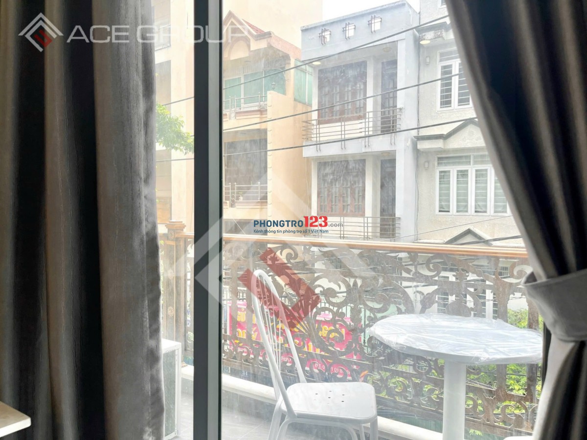 Căn hộ 1pn ban công full nội thất rộng 40m2 gần công viên Hoàng Văn Thụ, Lăng Cha Cả quận Tân Bình