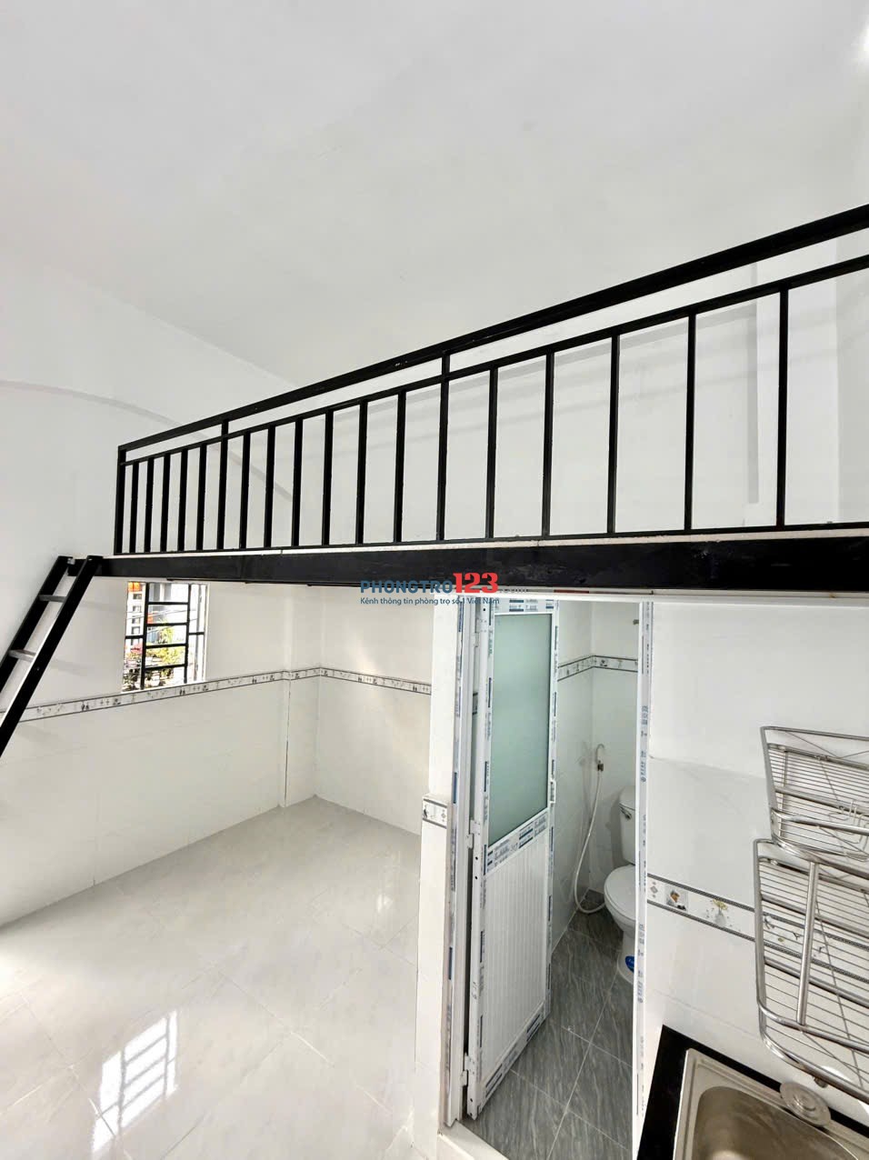 Cho thuê phòng trọ có gác Phú Nhuận- Đặng Văn Ngữ, P14, Phú Nhuận - Đầy đủ nội thất, như hình