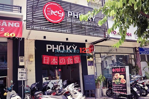 Mặt bằng kinh doanh đường Đinh Tiên Hoàng Quận 1 DT 4x19m, cần cho thuê