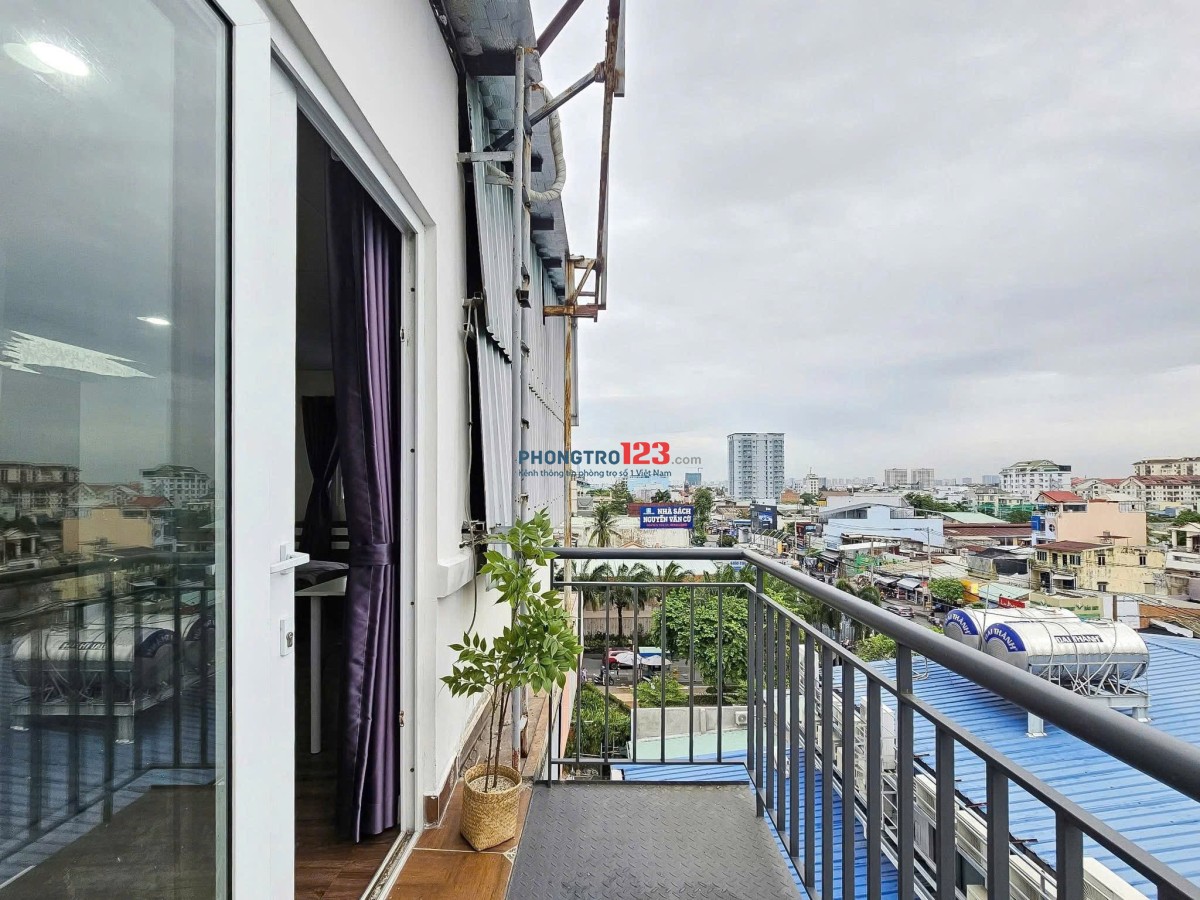 CHO THUE CĂN HỘ MINI full nội thất tại quận 7 Gần TDT,RMIT, LOTE…. BAN CÔNG