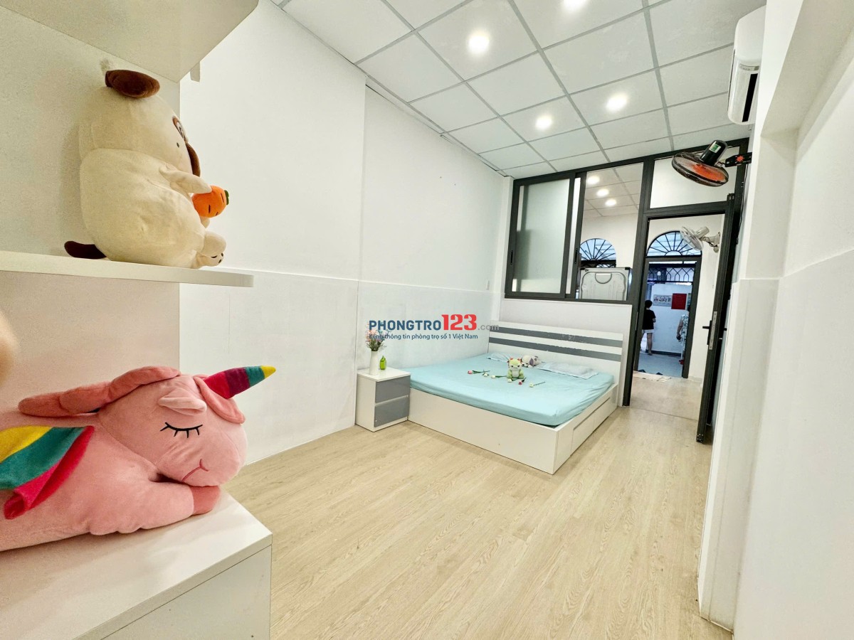 Cho thuê phòng trọ 1PN tách bếp Full NT gần Q1, Q2 35m2 Bếp siêu rộng Xô Viết Nghệ Tĩnh, Bình Thạnh
