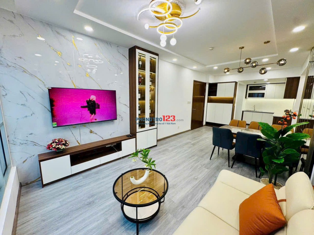 Chung cư phúc yên 3PN, 2wc, 99m2 full nội thất cao cấp giá 12,5tr/th