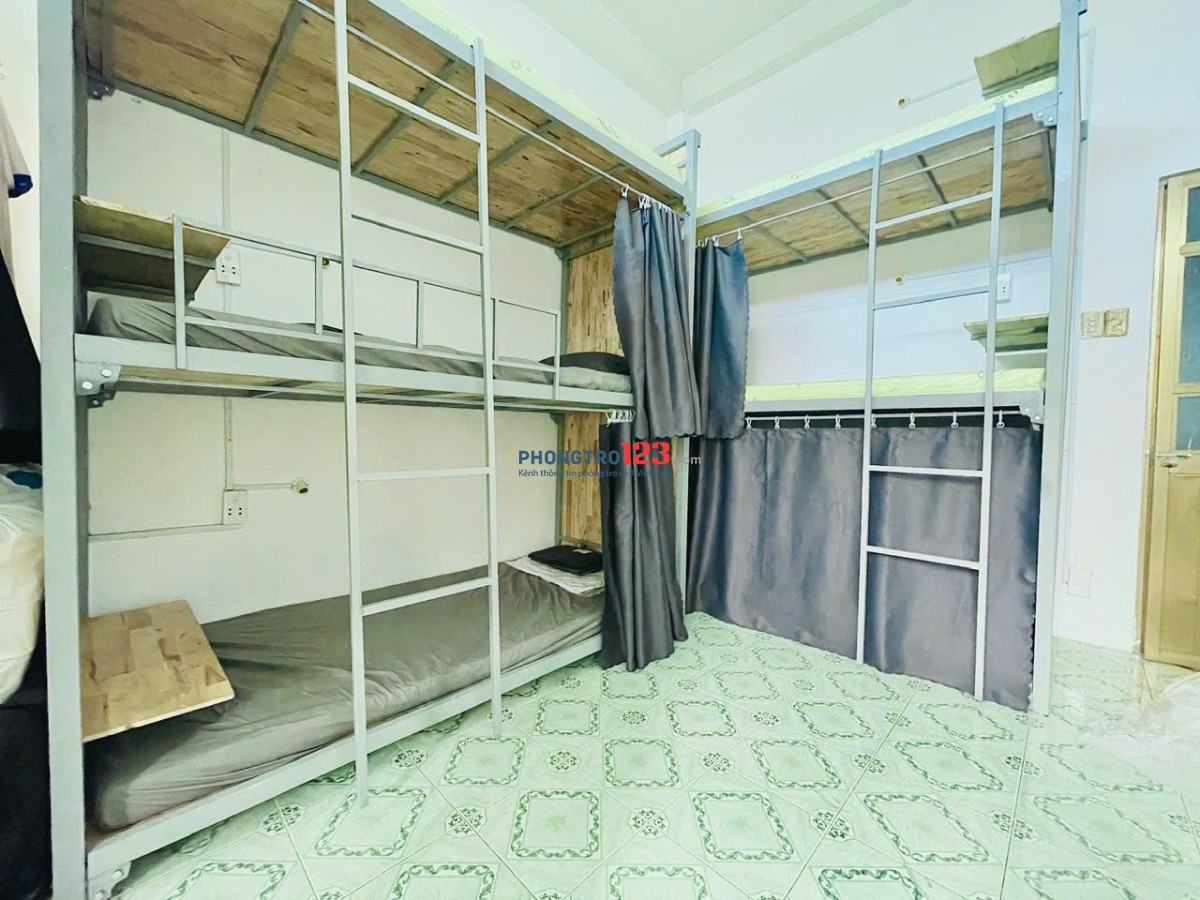 Ký túc xá ở ghép full nội thất sạch sẽ thoáng mát ngay trung tâm gò vấp