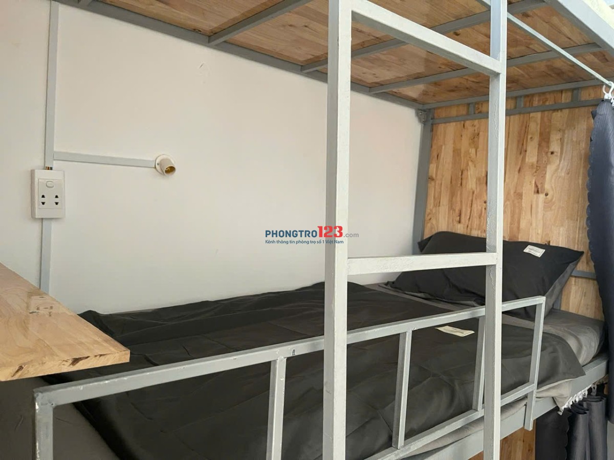 Ký túc xá ở ghép full nội thất sạch sẽ thoáng mát ngay trung tâm gò vấp