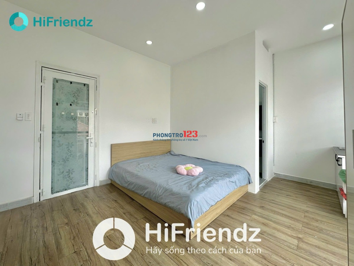 Phòng Cho Thuê Phú Nhuận_Bancong siêu thoáng, Full nội thất_Gần Lê Văn Sỹ, giáp Q3, Q1