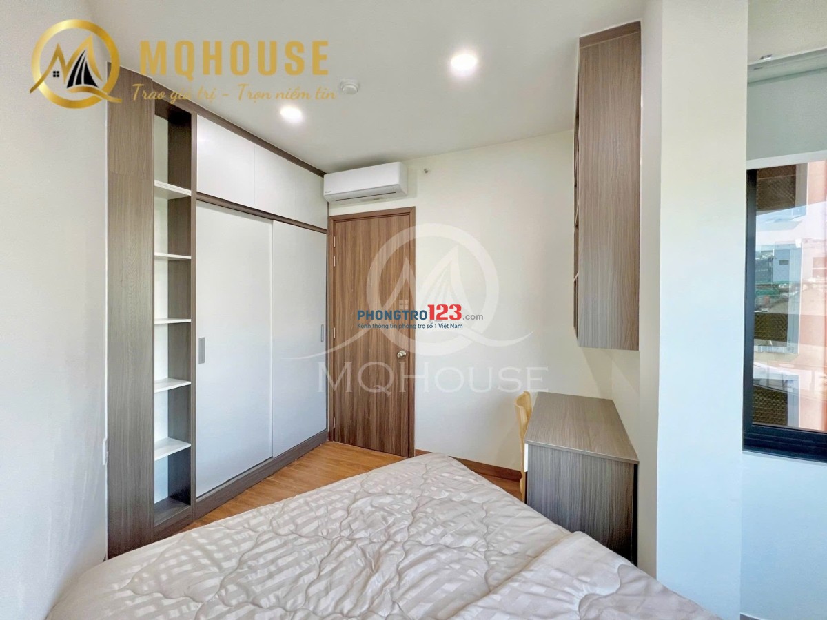 Căn hộ 1pn full nội thất rộng 50m2 cửa sổ lớn gần sân bay, ga T3, Lăng Cha Cả, quận Tân bình