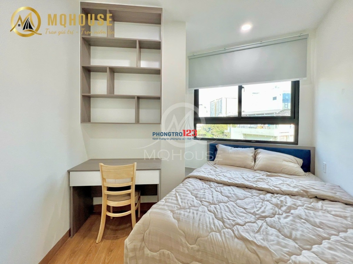 Căn hộ 1pn full nội thất rộng 50m2 cửa sổ lớn gần sân bay, ga T3, Lăng Cha Cả, quận Tân bình