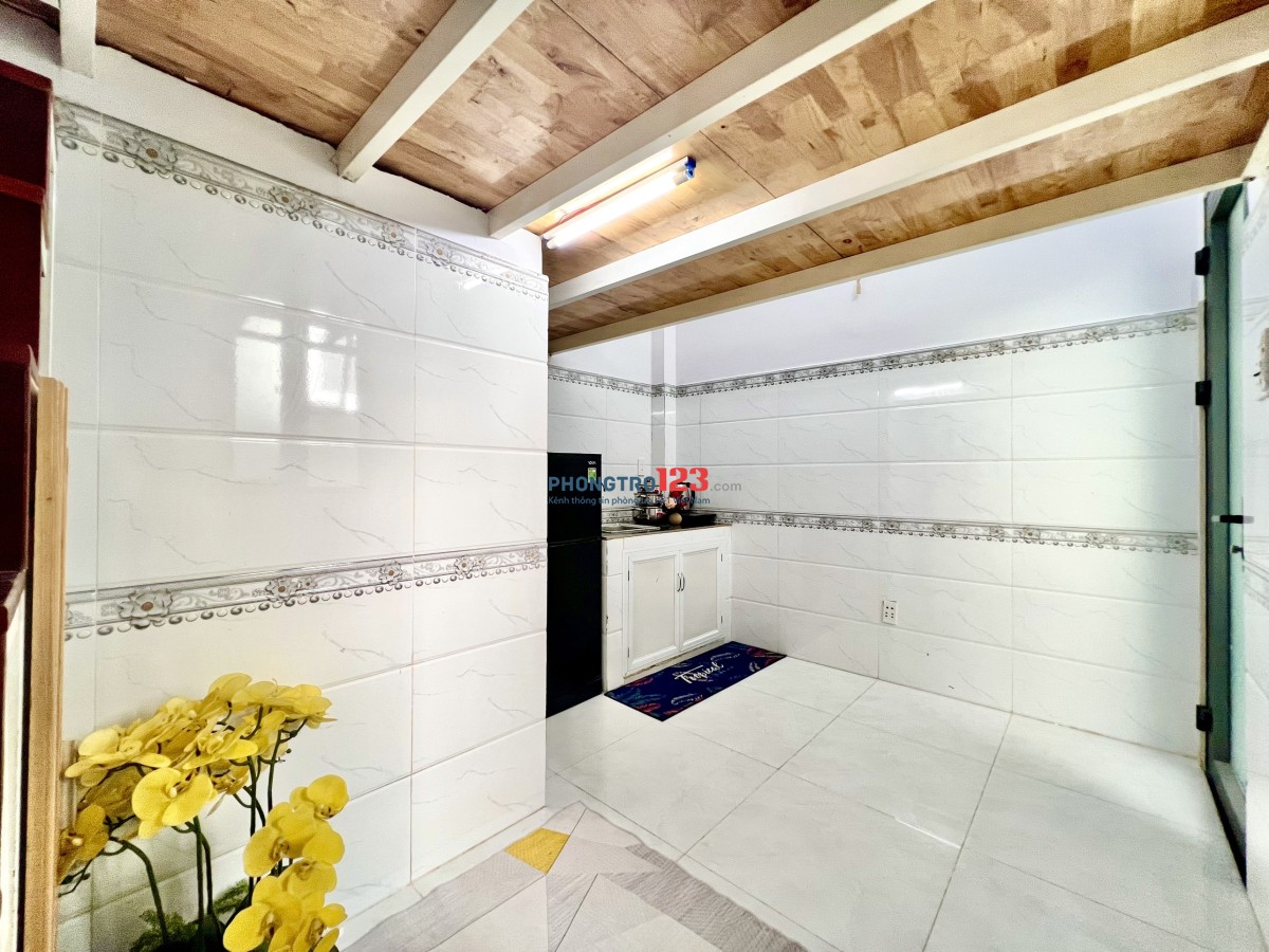 PHÒNG NHỎ XINH XẮN, NỘI THẤT ĐẦY ĐỦ, GIỜ TỰ DO ĐƯỜNG GÒ DẦU TÂN PHÚ