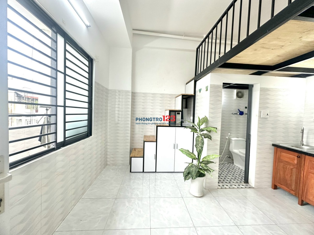 Gác lửng 25m2 full nội thất gần Emart GV, ĐH IUH, ĐH Văn Lang