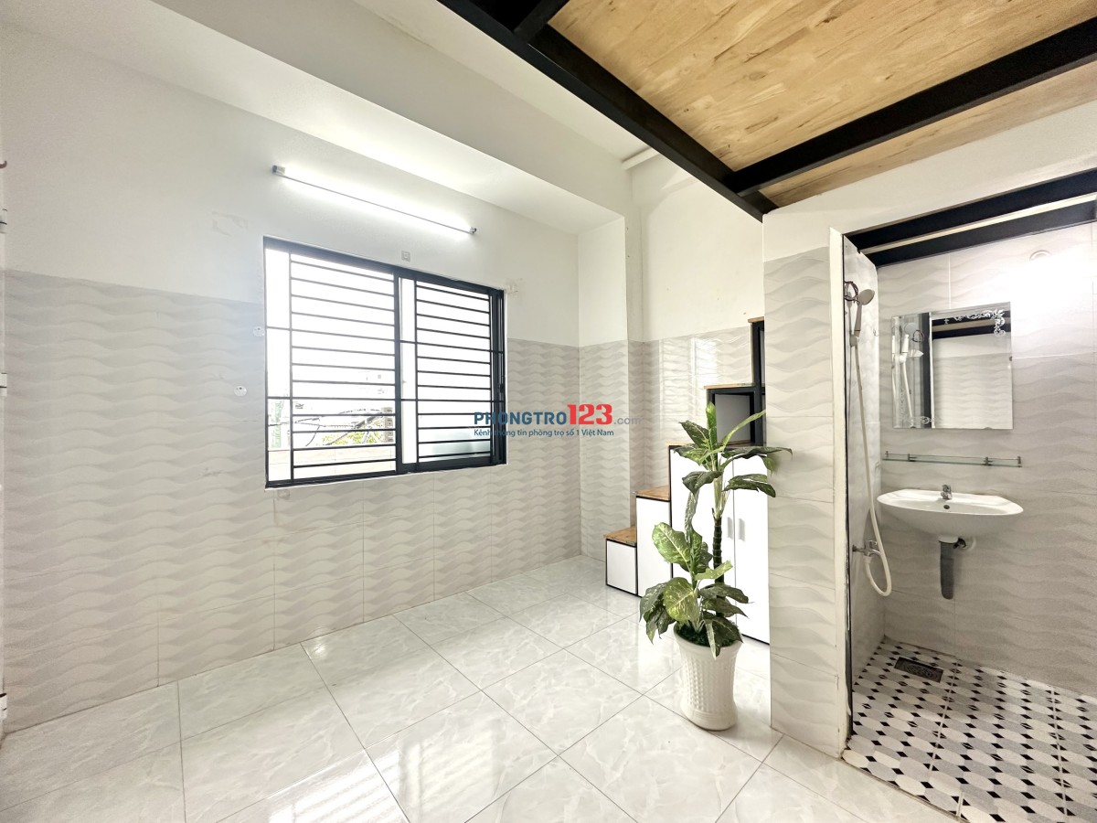 Gác lửng 25m2 full nội thất gần Emart GV, ĐH IUH, ĐH Văn Lang